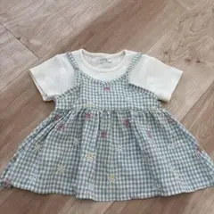 LoulouAmi ルルアミ　重ね着風トップス　90サイズ