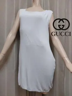 美品✨GUCCI ワンピース 白 M