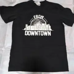 adidas FROM DOWNTOWN グラフィック　Tシャツ 黒