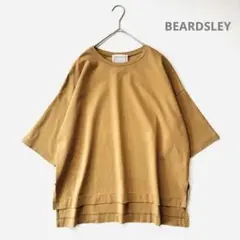ビアズリー BEARDSLEY サイドスリット ゆるT オーバー プルオーバー