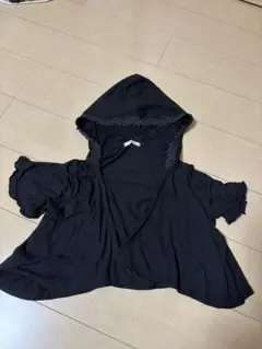 axes アクシーズ　黒のカーディガン・ボレロ
