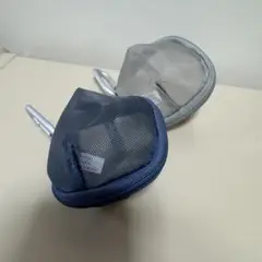 無印良品　ナイロンメッシュコンパクトポーチ