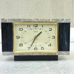置き時計　大理石　SEIKO セイコー　クォーツ　郵政大臣 新品電池交換済み