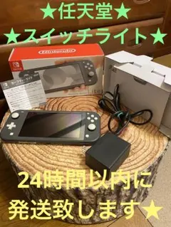 【完品】ニンテンドースイッチライト グレー Switch lite 本体①