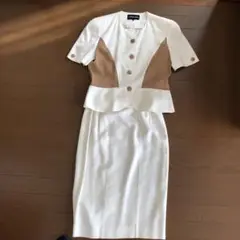 LAPINE BLANCHE ホワイトベージュセットアップ