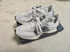新品 New Balance MS327WE グレー 25.5cm 箱付き
