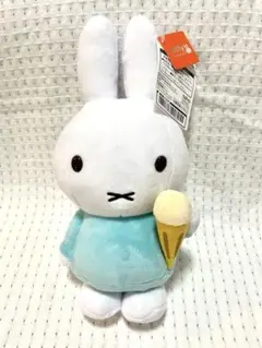 【新品タグ付き】 ミッフィーwithぬいぐるみ　アイスクリーム　ブルー