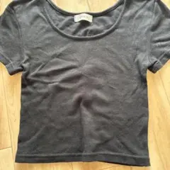 EVRIS 黒 半袖Tシャツ Fサイズ