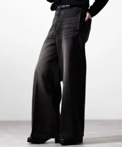 CLEL ヴィンテージデザイン フレアデニムパンツ M