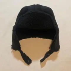 フェイクムートンキャップ　フライトキャップ　ブラック　ユナイテッドアローズ