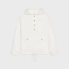 CELINE セリーヌ ホワイトデニム ピーコート サイズ34
