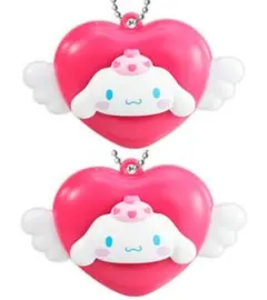 サンリオキャラクターズ 夢みるエンジェルライトスイング ガチャ ☆シナモン×2点