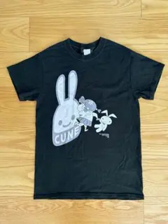 CUNE キューン クレヨンしんちゃん コラボ ネネちゃん 殴られウサギTシャツ