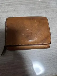 IL BISONTE 三つ折り財布 ブラウン