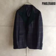 【PINOLERARIO】 ピノーレラリオ チェックジャケット X220