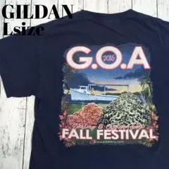 アメリカ古着　ギルダン　イベント系　2016 両面プリント　ビッグプリント
