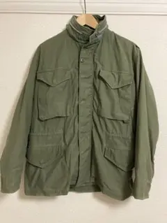 【希少】 M65 アルミジップ 2nd セカンド ミリタリーS ショート 古着