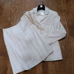 美品⭐CHANEL素敵なツイードセットアップ⭐cocoボタン