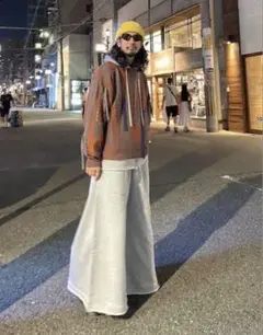 HARE DABOルーズスウェットパンツ モード テック