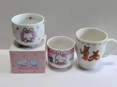 サンリオ　レトロ　チアリーチャム　湯呑み他3点まとめ売り