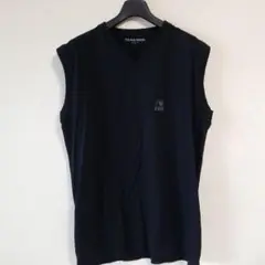 【T&C】ノースリーブ トップス ブラック L