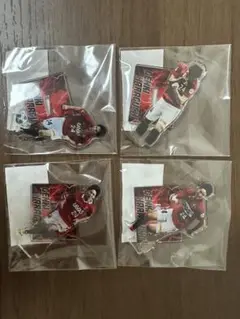 浦和レッズ原口元気アクリルスタンド4個セット