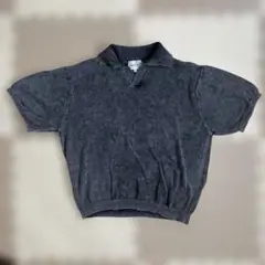 EMMA CLOTHES エマクローズ　ポロシャツ　短丈　古着