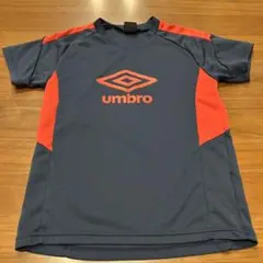 umbro ネイビー/レッド ショートスリーブウェア