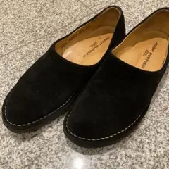ハッシュパピー スエードシューズ BLACK