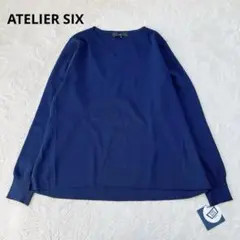 タグ付き未着用品✨️アトリエシックス 長袖 カットソー ネイビー M