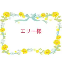 エリー様　専用です！