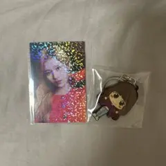 TWICE サナ トレカ ラバーキーホルダー