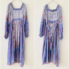 インド製ヴィンテージコットンワンピース　vintage india dress