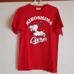 広島カープ スヌーピー コラボTシャツ Sサイズ