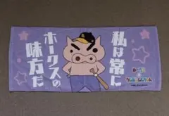 福岡ソフトバンクホークス ぶりぶりざえもん フェイスタオル クレヨンしんちゃん