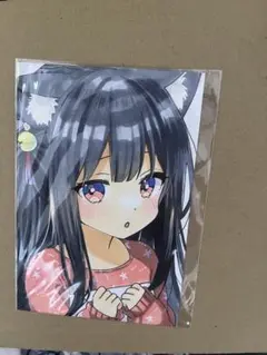 猫耳の女の子 イラスト