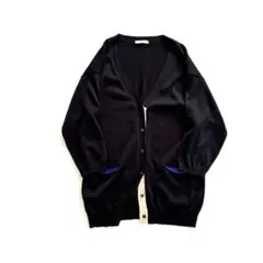 Pou dou dou ⭐︎プードゥドゥ⭐︎カーディガン　羽織り　ブラック系　M美品