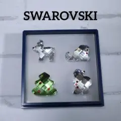 【匿名配送】 SWAROVSKI スワロフスキー 置物 リトルクリスマス