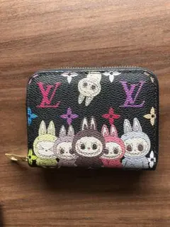ラブブ　マルチカラー ノワール ジッピーコインパース　短い財布