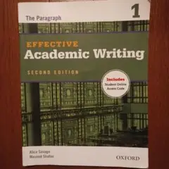 Effective Academic Writing 1 第二版