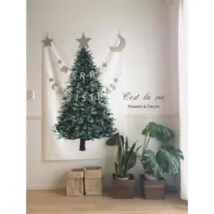 クリスマス タペストリー クリスマスツリー 装飾