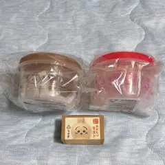 【未使用品】ちいかわ　あおむけ箸置き　うさぎ　ラウンドコンテナ