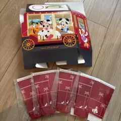 東京ディズニーリゾート　ディズニーランド　ディズニーシー　ポップコーン箱　4枚