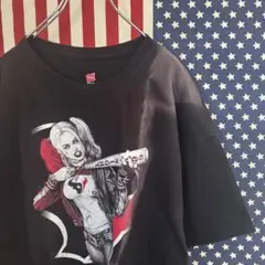 輸入古着 ハーレークイーン Tシャツ Hanes XL