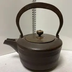 茶道具 鉄瓶 万代屋 日本工芸品 アンティーク