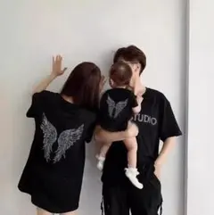 ROUTE STUDIO ブラック Tシャツ
