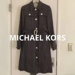 MICHAEL KORS マイケルコース　ドット柄スプリングコート