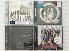 NiziU 通常盤(初回仕様)CD 4枚セット 開封済み　匿名発送