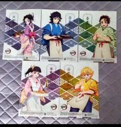 鬼滅の刃 セブンイレブン クリアポスター コンプリートセット