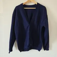 URBAN RESEARCH ITEMS ネイビー ボタン付きカーディガン M